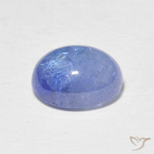 Tanzanite Gemstone in 9 x 7 mm (calibrated) Size for Sale, Tanzanite Stone in Light Blue Color