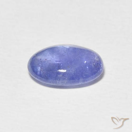Tanzanite Gemstone in 9 x 7 mm (calibrated) Size for Sale, Tanzanite Stone in Light Blue Color