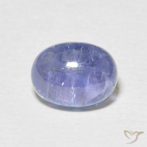 3.01ct Natural Light Purplish Blue Tanzanite, Oval, Transparent