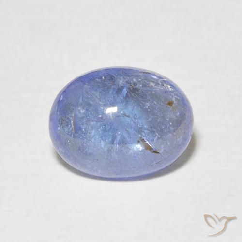2.93ct Natural Light Blue Tanzanite, Oval, Transparent