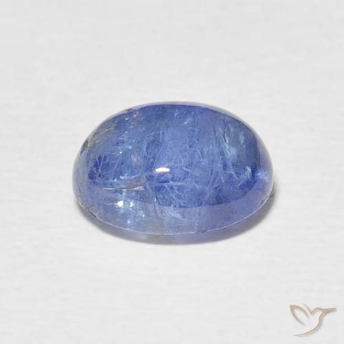 Tanzanite Gemstone in 9 x 7 mm (calibrated) Size for Sale, Tanzanite Stone in Deep Blue Color