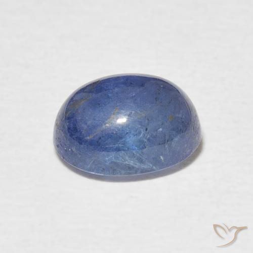 Tanzanite Gemstone in 9 x 7 mm (calibrated) Size for Sale, Tanzanite Stone in Electric Purple Blue Color