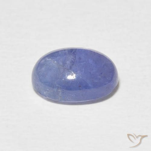 Tanzanite Gemstone in 9 x 7 mm (calibrated) Size for Sale, Tanzanite Stone in Electric Purple Blue Color