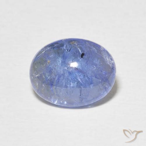 3.02ct Natural Intense Blue Tanzanite, Oval, Transparent