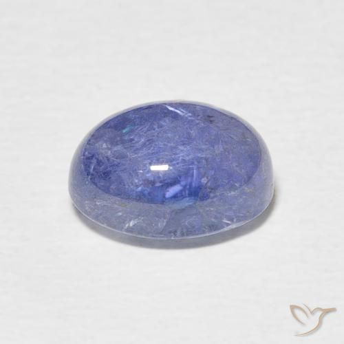 Tanzanite Gemstone in 9 x 7 mm (calibrated) Size for Sale, Tanzanite Stone in Deep Blue Color