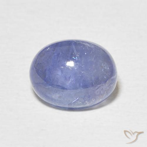 2.84ct Natural Deep Blue Tanzanite, Oval, Transparent