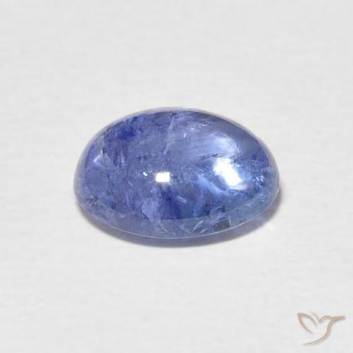 Tanzanite Gemstone in 10 x 8 mm (calibrated) Size for Sale, Tanzanite Stone in Electric Purple Blue Color