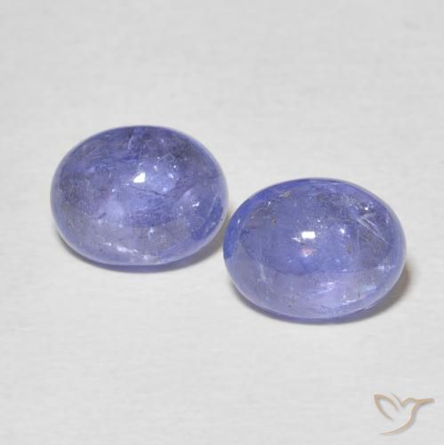 5.21ctw Natural Intense Violet Blue Tanzanite, Oval, Transparent, Photo A