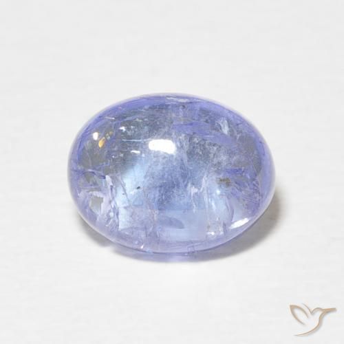 2.79ct Natural Light Blue Tanzanite, Oval, Transparent