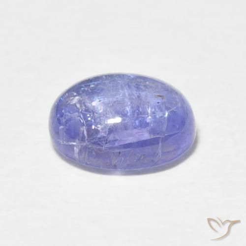 Tanzanite Gemstone in 9 x 7 mm (calibrated) Size for Sale, Tanzanite Stone in Light Blue Color
