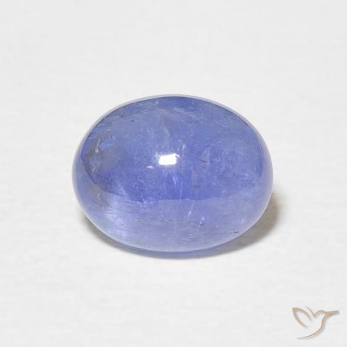 2.33ct Natural Intense Violet Blue Tanzanite, Oval, Translucent