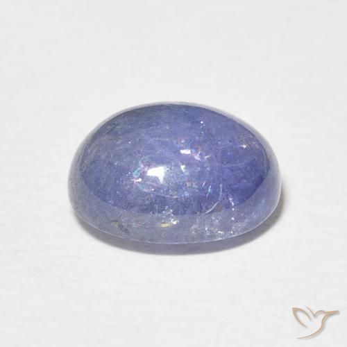 Tanzanite Gemstone in 10 x 8 mm (calibrated) Size for Sale, Tanzanite Stone in Pastel Blue Color