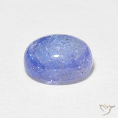 Tanzanite Gemstone in 9 x 7 mm (calibrated) Size for Sale, Tanzanite Stone in Violet Blue Color