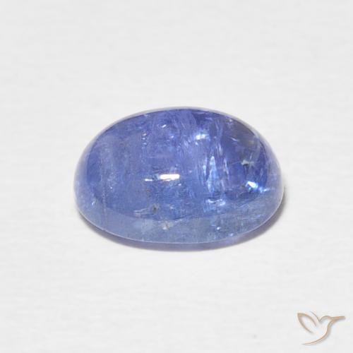 Tanzanite Gemstone in 9 x 7 mm (calibrated) Size for Sale, Tanzanite Stone in Violet Blue Color