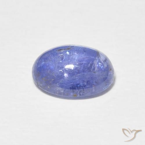 Tanzanite Gemstone in 9 x 7 mm (calibrated) Size for Sale, Tanzanite Stone in Pastel Blue Color