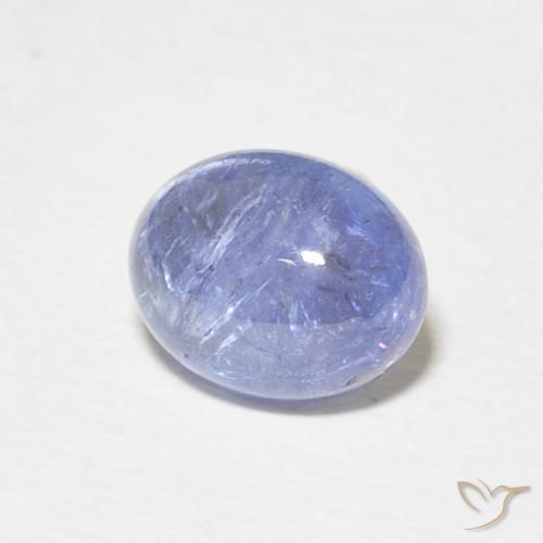 2.69 ct Blue Tanzanite Stone, Natural Tanzanite in Oval Cabochon Shape for Sale