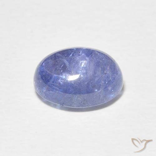 Tanzanite Gemstone in 9 x 7 mm (calibrated) Size for Sale, Tanzanite Stone in Light Blue Color
