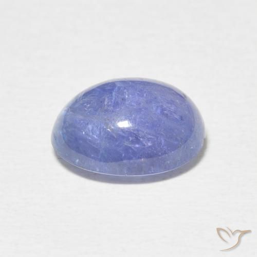 Tanzanite Gemstone in 10 x 8 mm (calibrated) Size for Sale, Tanzanite Stone in Light Purplish Blue Color