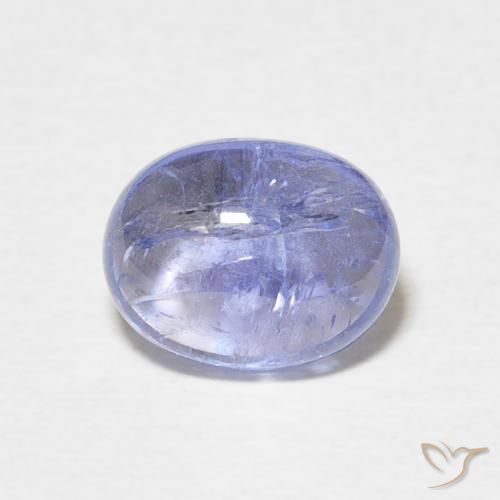 2.83ct Natural Light Violet Blue Tanzanite, Oval, Transparent