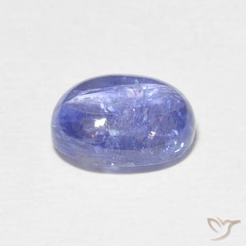 Tanzanite Gemstone in 9 x 7 mm (calibrated) Size for Sale, Tanzanite Stone in Light Violet Blue Color