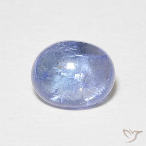 2.68ct Natural Baby Blue Tanzanite, Oval, Transparent
