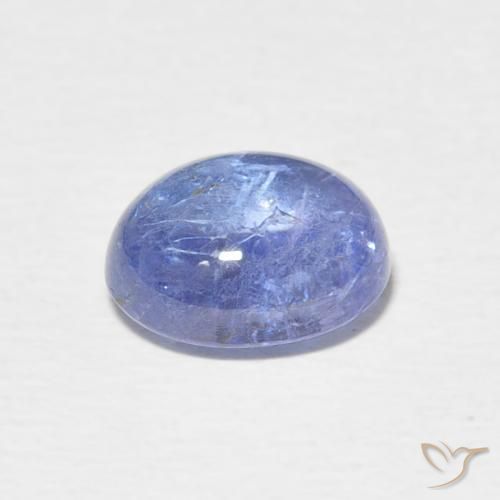 Tanzanite Gemstone in 9 x 7 mm (calibrated) Size for Sale, Tanzanite Stone in Baby Blue Color