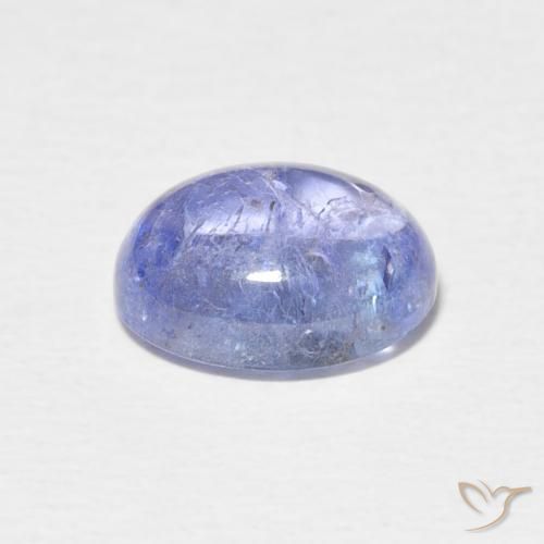 Tanzanite Gemstone in 10 x 8 mm (calibrated) Size for Sale, Tanzanite Stone in Light Purplish Blue Color