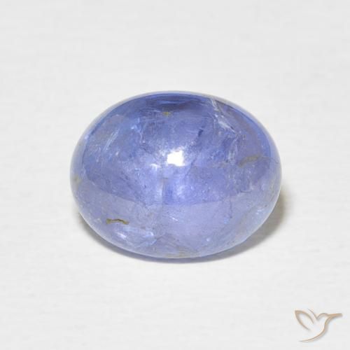 3.69ct Natural Violet Blue Tanzanite, Oval, Transparent