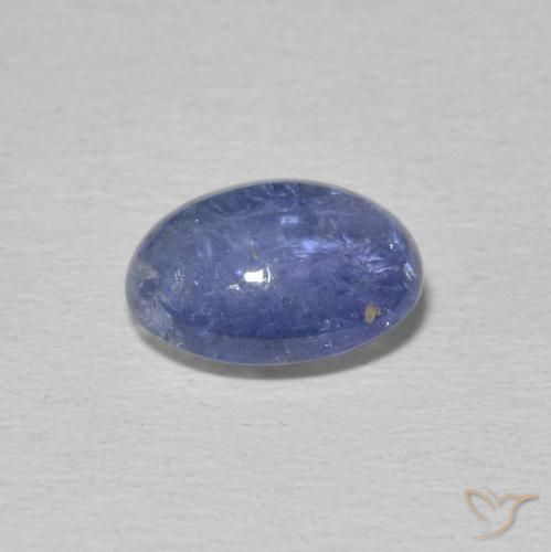 Tanzanite Gemstone in 10 x 8 mm (calibrated) Size for Sale, Tanzanite Stone in Light Purplish Blue Color