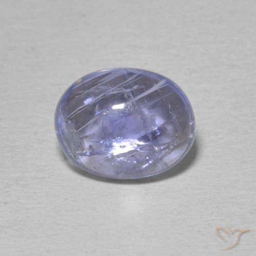 3.25ct Natural Intense Blue Tanzanite, Oval, Transparent