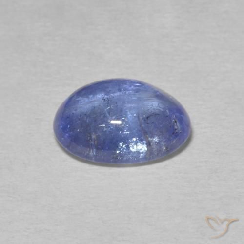 Tanzanite Gemstone in 8.5 x 7.4 mm Size for Sale, Tanzanite Stone in Intense Violet Blue Color
