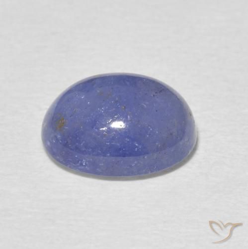 Tanzanite Gemstone in 9 x 7 mm (calibrated) Size for Sale, Tanzanite Stone in Light Blue Color