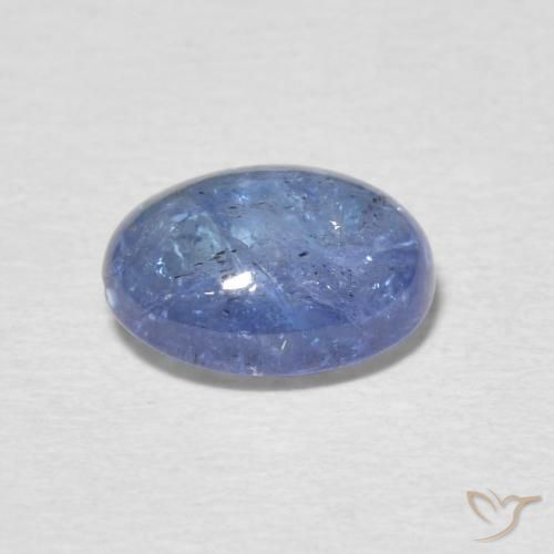 Tanzanite Gemstone in 9 x 7 mm (calibrated) Size for Sale, Tanzanite Stone in Light Blue Color