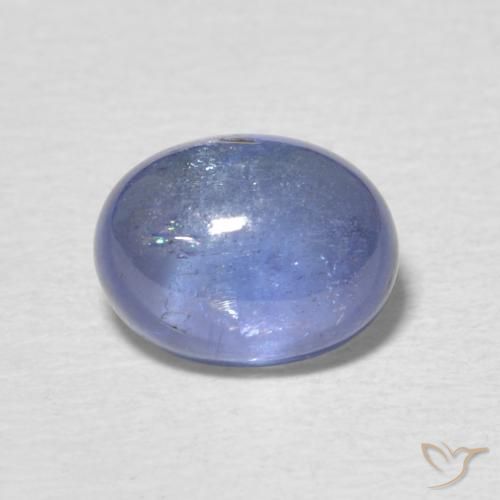 1.93ct Natural Light Blue Tanzanite, Oval, Transparent