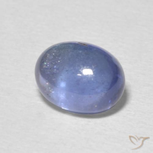 1.93 ct Blue Tanzanite Stone, Natural Tanzanite in Oval Cabochon Shape for Sale