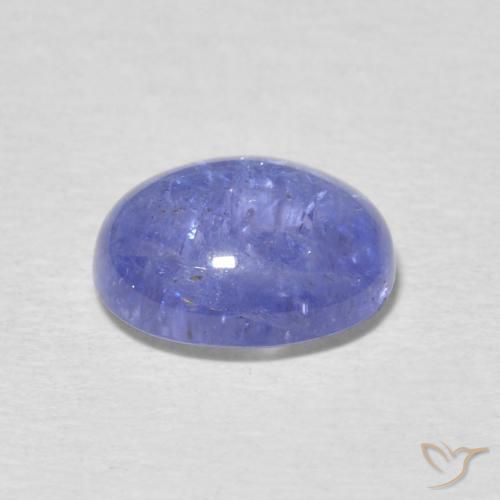 Tanzanite Gemstone in 9 x 7 mm (calibrated) Size for Sale, Tanzanite Stone in Baby Blue Color