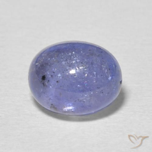 3.04ct Natural Deep Blue Tanzanite, Oval, Transparent