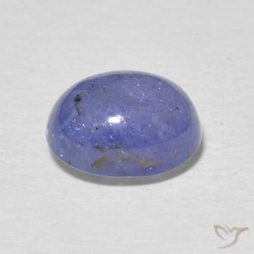 Tanzanite Gemstone in 9 x 7 mm (calibrated) Size for Sale, Tanzanite Stone in Deep Blue Color