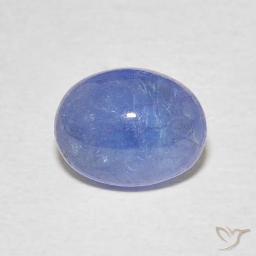 2.49ct Natural Deep Blue Tanzanite, Oval, Translucent