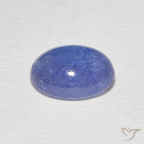 Tanzanite Gemstone in 9 x 7 mm (calibrated) Size for Sale, Tanzanite Stone in Deep Blue Color