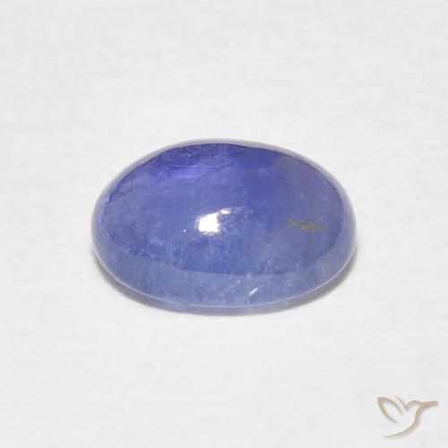 Tanzanite Gemstone in 9 x 7 mm (calibrated) Size for Sale, Tanzanite Stone in Intense Violet Blue Color