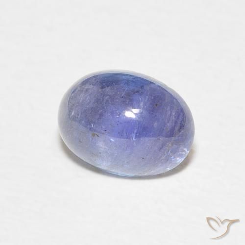 1.83 ct Blue Tanzanite Stone, Natural Tanzanite in Oval Cabochon Shape for Sale