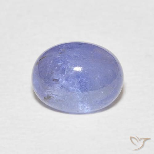 2.70ct Natural Intense Violet Blue Tanzanite, Oval, Transparent