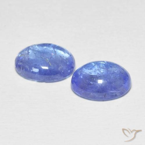 Tanzanite Gemstones in 10 x 8 mm (calibrated) Size for Sale, Tanzanite Stones in Light Blue Color