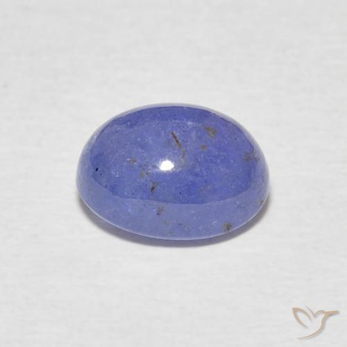 Tanzanite Gemstone in 9 x 7 mm (calibrated) Size for Sale, Tanzanite Stone in Intense Violet Blue Color