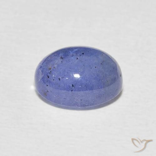 Tanzanite Gemstone in 9.2 x 7.3 mm Size for Sale, Tanzanite Stone in Intense Violet Blue Color