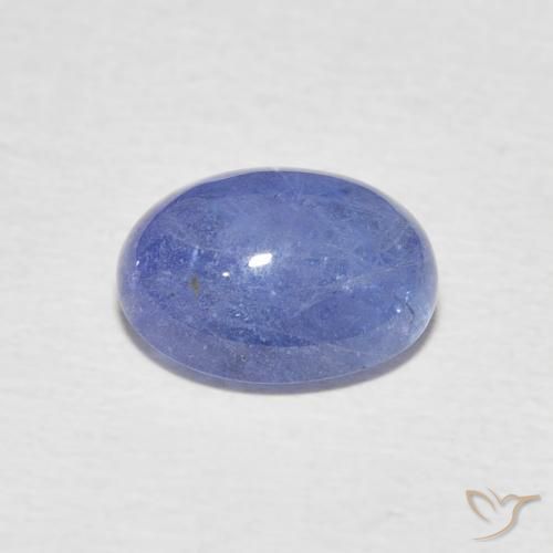 Tanzanite Gemstone in 10 x 8 mm (calibrated) Size for Sale, Tanzanite Stone in Intense Violet Blue Color