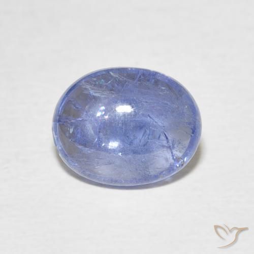 2.72ct Natural Light Blue Tanzanite, Oval, Transparent