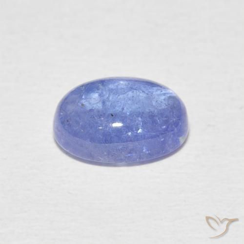 Tanzanite Gemstone in 9 x 7 mm (calibrated) Size for Sale, Tanzanite Stone in Light Blue Color