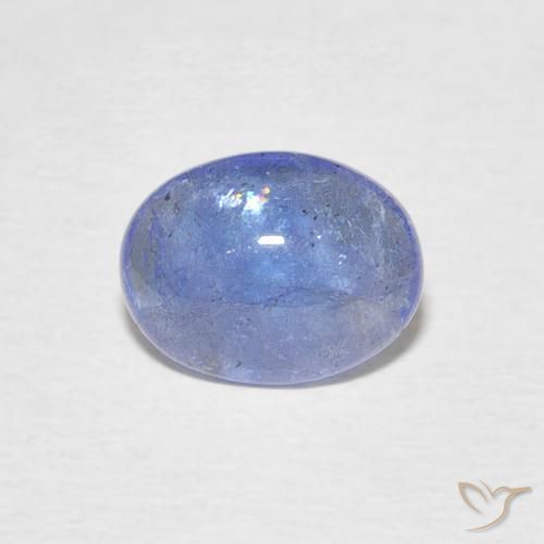 1.95ct Natural Baby Blue Tanzanite, Oval, Transparent